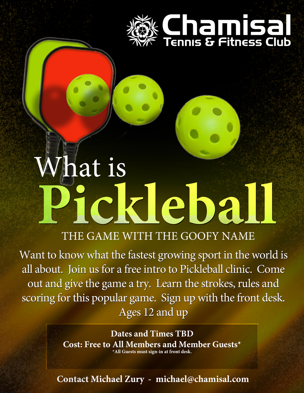 Toys For Tots Pickleball Social Round Robin Tournament Chamisal Tennis Fitness Club