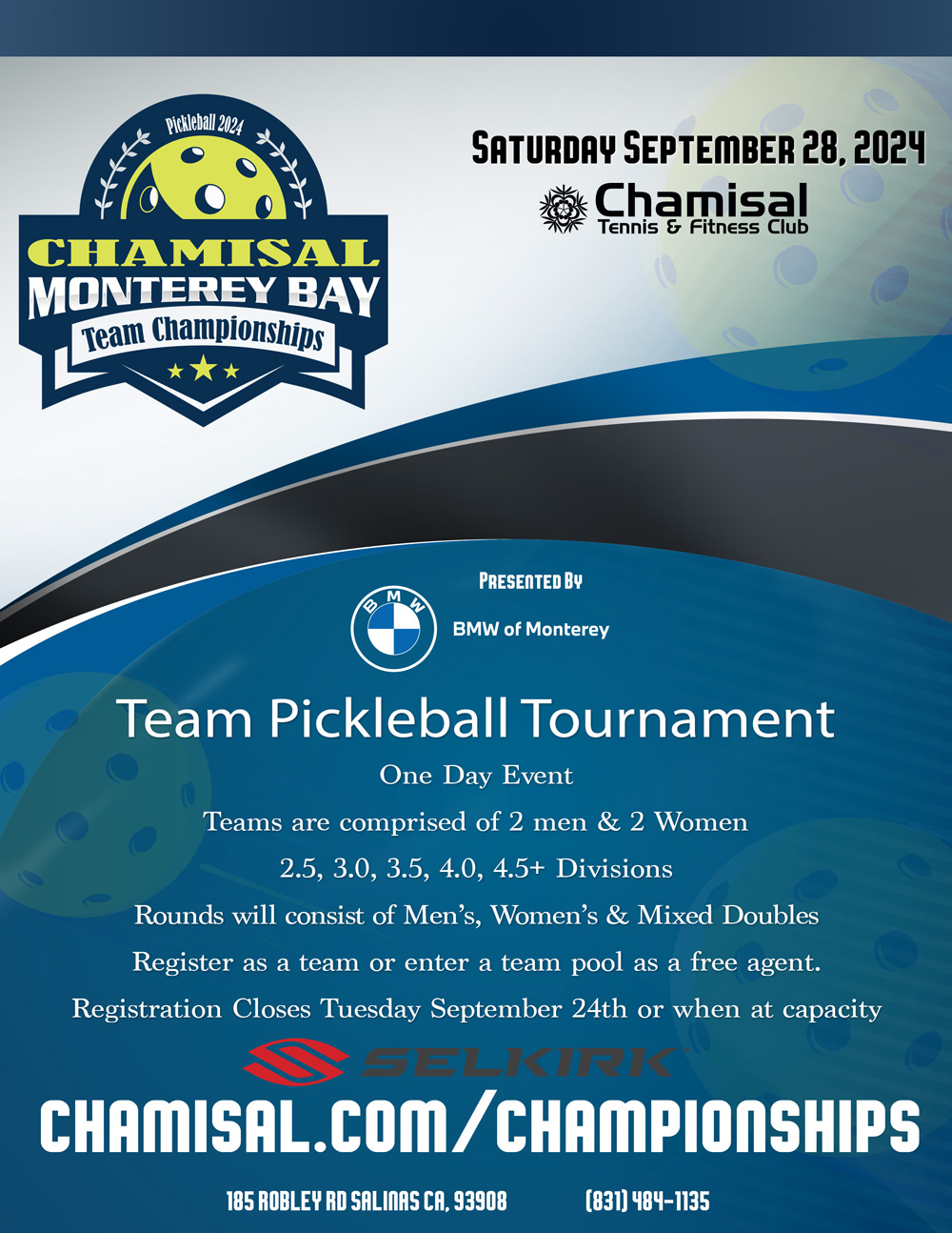 Monterey Bay Team Pickleball Championships